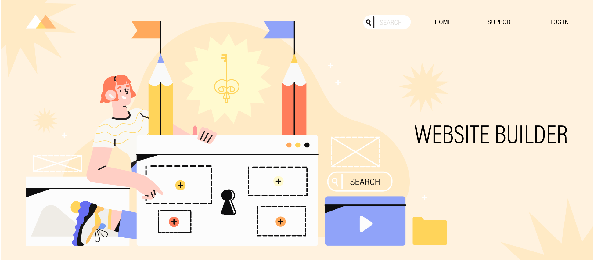You can use a page builder to create a law firm website