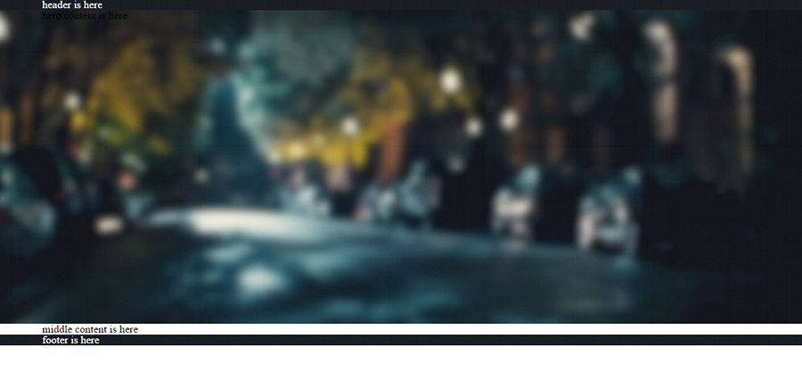 Background hero image in the browser.