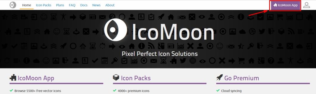 Icomoon App